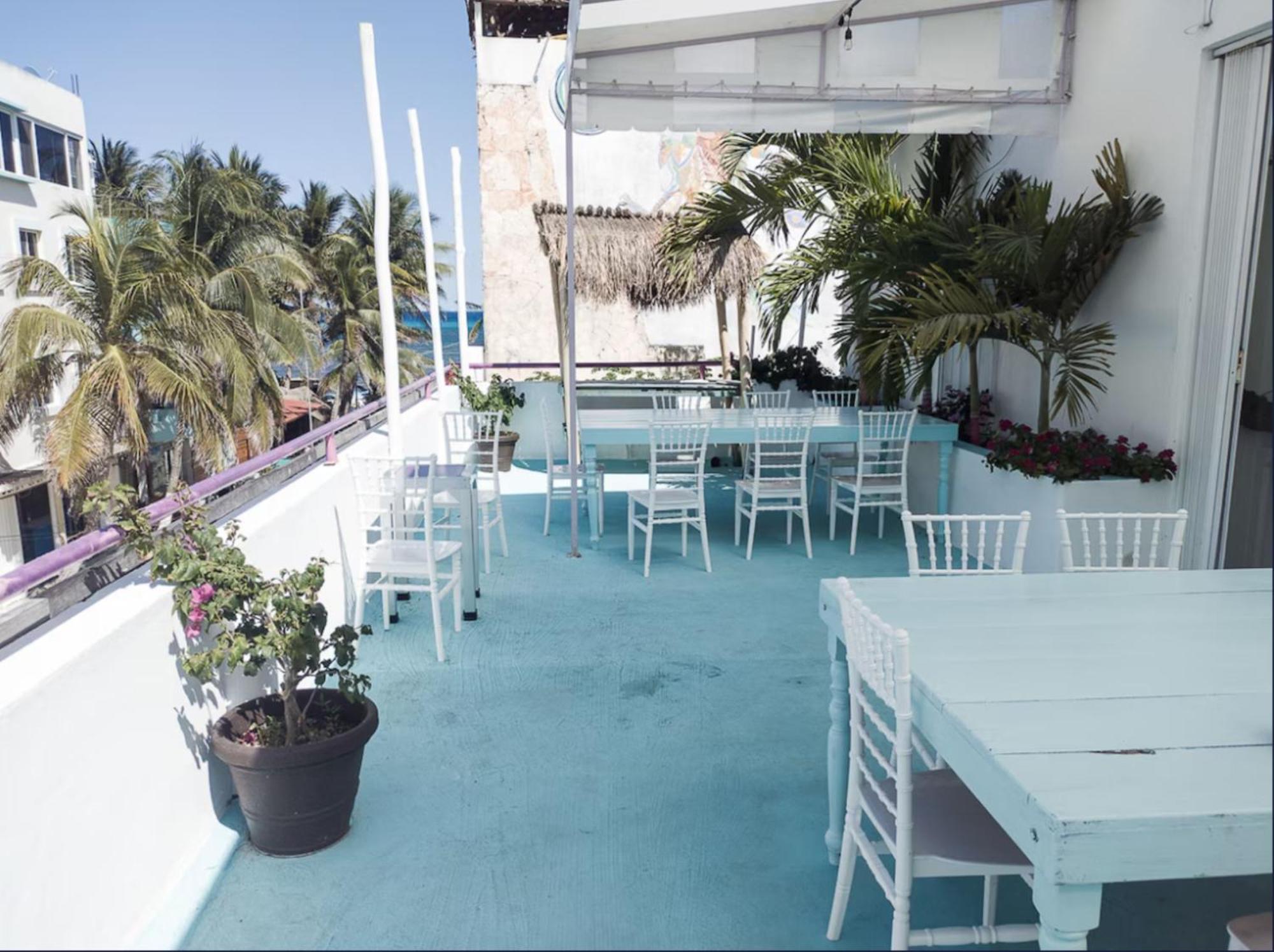 Hostal Del Mar Playa del Carmen Eksteriør billede