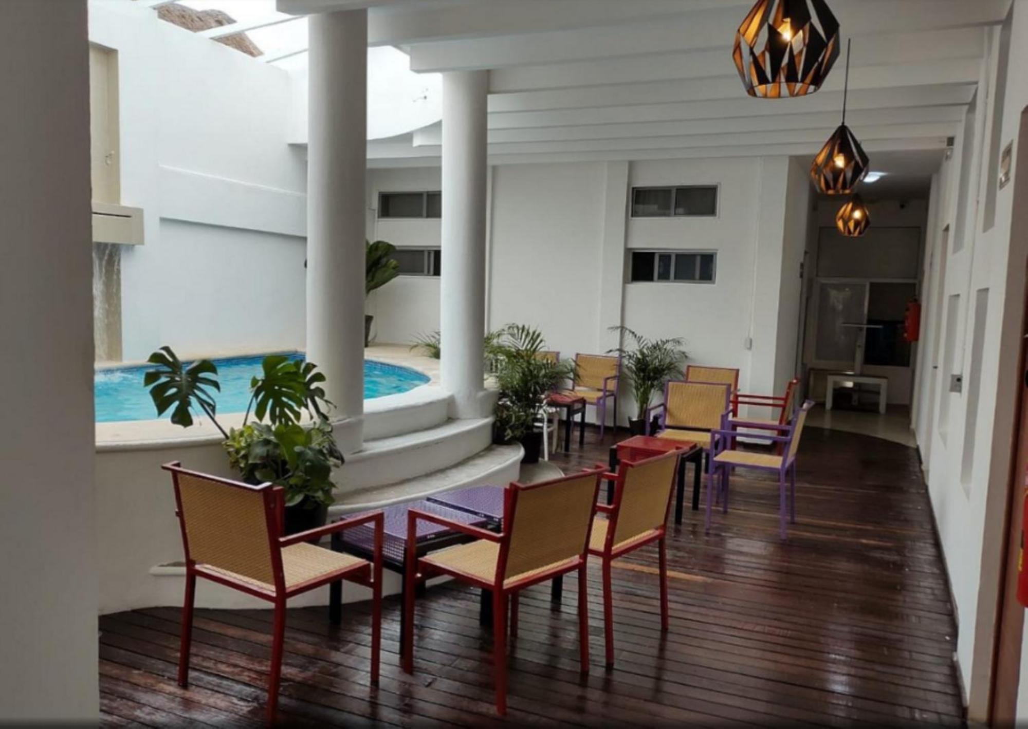 Hostal Del Mar Playa del Carmen Eksteriør billede